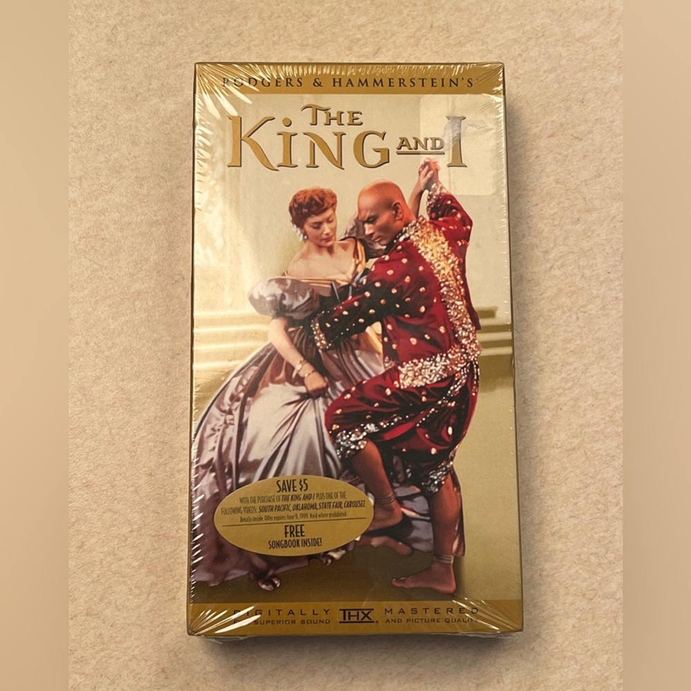 New Sealed‎ The King And I a Classic Movie VHS TAPE